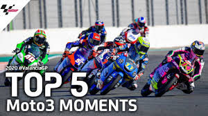 The official website of motogp, moto2 and moto3, includes live video coverage, premium content and all the latest news. Top 5 Moto3 Moments 2020 Valenciagp Youtube