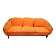 5 out of 5 stars. Vintage Mid Century Modern 3 Seat Teak Orange Sofa Retro Sofa Mid Century Modern Sofa Orange Sofa