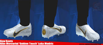 Luka modric has received special nike boots to commemorate his ballon d'or win on monday. Nike Mercurial Golden Touch Luka Modric Boots Pes 2014 Psp Ppsspp Kazemario Evolution