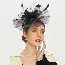 Derby Hats For Women 2025 1920s Feather Fascinator Hat