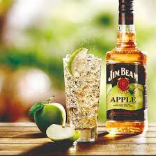 Pour the jim beam bourbon whiskey into a highball glass almost. Apple Bourbon Apple Cider Drink Recipe Jim Beam Cocktails