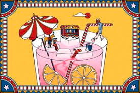 Pink lemonade's origin story begins with a disgruntled circus clown