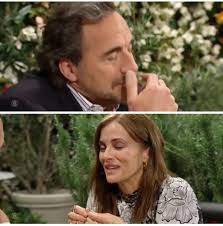 I want you to be my husband. Tell me you want it too," Taylor tells Ridge.  "Taylor pulled out a ring. "She proposed to him," Nick explains. "What did  he answer? "