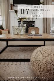 Project, dining room, diy, home decor, wood working. Diy Modern Farmhouse Coffee Table House On Longwood Lane