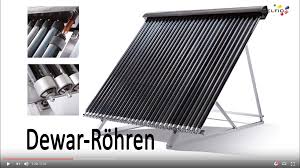 Video Solarthermie Rohrenkollektor Ist Nicht Gleich Rohrenkollektor Solarthermie Haustechnik Haus