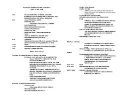 Pembacaan sambutan menteri pendidikan dan kebudayaan oleh pembina upacara Aturcara Sambutan Hari Guru 2018