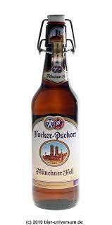 Hacker was founded in 1417, 99. Hacker Pschorr Munchner Hell