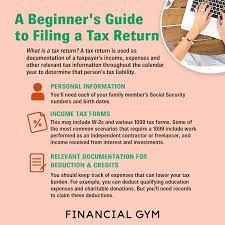 Check spelling or type a new query. A Beginner S Guide To Filing A Tax Return
