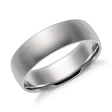 Matte Mid Weight Comfort Fit Wedding Band In Platinum 6mm Gothic Wedding Rings Blue Nile Wedding Band Classic Wedding Rings