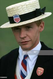 Portrait of actor Dennis Christopher, as runner Charles Paddock...