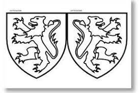 ces blasons ne sont pas officiellement repertories les contours de 2 5mm ils peuvent donc etre colories par plus jeu en 2021 colorier jeux coloriage blason mandala coloration fleur