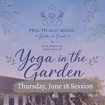 Yoga in the Garden: June 18, Thursday Session