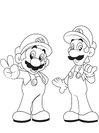 Super mario 3d world secrets. Luigi And Mario Is Twin Brother From Super Mario Bros Coloring Pages Super Mario Bros Coloring Pages Coloring Pages For Kids And Adults
