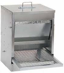 Pawz 10Kg Auto Automatic Chicken Feeder Galvanized Poultry Chook Treadle |  Big W