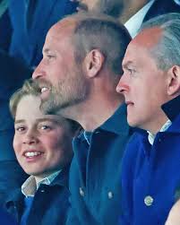 The princes are in Paris! ✨️ Prince William and his 11-year-old son, Prince  George, took a trip to the City of Light to watch Aston Villa, the Prince  of Wales' favorite team,