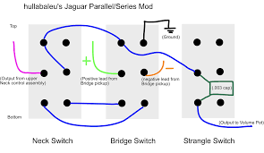 Zw_1069] ibanez jem wiring diagram as well jazz bass series parallel wiring free diagram. Jaguar Parallel Series Wiring Diagram Adds Series To When Both Pickup Selectors Are In The Down Position Offset