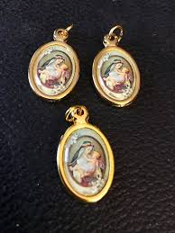 Catholic religious jewelry plays a crucial part in our spiritual lives. Pendants 22x13mm Catholic Jewelry 2 Pcs B12 P2 Mary Charm Miraculous Medal Rose Gold Plated Brass Religious Jewelry Rosary Charm Jewelry Making Beading