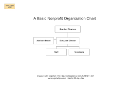 64 exhaustive non profit hierarchy chart