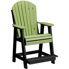 Luxcraft Counter Height Recycled Plastic Adirondack Balcony Chair Lead Time To Ship 14 Weeks Balcony Chairs Comfortable Dining Chairs Outdoor Furniture Chairs