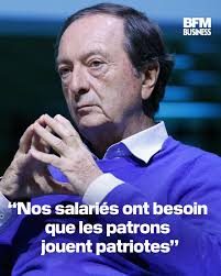 En pleine guerre commerciale, Michel-Edouard Leclerc lance un appel aux  grands patrons français. 👨‍💼 https://l.bfmtv.com/Cl0J
