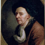 Portrait Of The Mathematician Leonard Euler by Joseph Friedrich August  Darbes
