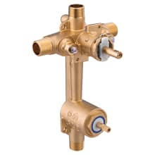 Kingsley offers a new way for enthusiasts of traditional style to make their bathrooms stand out. Moen 3350 N A 1 2 Inch Sweat Copper To Copper Moentrol Pressure Balancing Rough In Valve With 2 Function Integrated Diverter With Stops Faucet Com