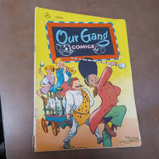 OUR GANG COMICS 31 GOLDEN AGE DELL COMIC BOOK Tom & Jerry Barney Bear Flip  & Dip