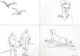 For example, draw a circle, and then continue to practice it. Mabel Vicentef S Single Line Drawings Will Stun You With Their Powerful Simplicity Live Fast Magazine The Best Of Fashion Art Sex And Travel