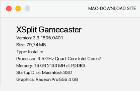The image can be broadcasted both from the webcam . Download Xsplit Gamecaster 3 3 1805 0401 For Free From Mac Download Site