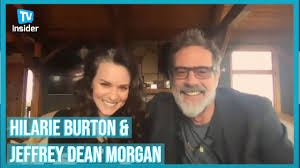 But before we do any of that, jeff and i just want to put it out there that we got married! Jeffrey Dean Morgan Hilarie Burton Morgan On Friday Night In With The Morgans Tv Insider Youtube