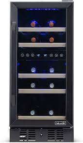 Keep your wine perfectly chilled: Buy Newair Wine Cooler Built In Refrigerator With 29 Bottle Capacity Dual Zone Fridge Nwc029bs00 Black Stainless Steel Online In Indonesia B07wnslkcw