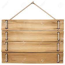 Blank Wooden Sign Hanging On A Rope Isolated On White Wooden Signs Hanging Signs Wood Frames Diy