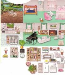 Free Printable Paper Dollhouse Furniture Paper Doll House Free Printable Paper Dolls Felt Doll House