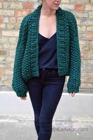 2019 Yun Hirka Modelleri Yesil Kisa Salas Lastik Detayli Kiyafet Kombinleri Hirkalar Moda Stil Kiyafetler