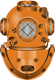 Image result for deep sea diving helmet