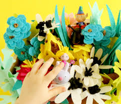 Start a flower bed from seed to save money, raise unusual varieties and enjoy the satisfaction of having grown a whole garden from a handful of tiny seeds. Diy Felt Plantable Flower Garden For Kids The Paper Mama