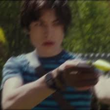 Ezra Miller and Evan Peters