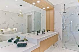 Dreamy Marble Bathrooms By Dechellis Homes Featured In Mt Barker Display Village Home Design Floor Plans House Design Home