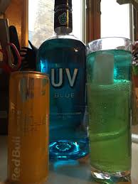 Uv Blue Raspberry Vodka And Red Bull Yellow Edition Tropical Raspberry Vodka Uv Blue Alcoholic Drinks