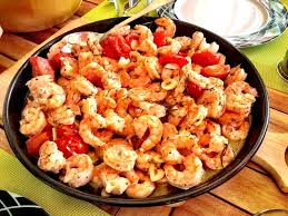 Gamberoni all arancia al forno. Padellata Di Gamberi Con Sugo Di Pomodorini Ricette Al Volo