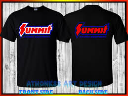 Summit Performance T Shirt Summit Racing Equipment T Shirt O Neck T Shirt Casual O Neck Print Tops T Shirts Men