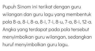 Guru wilangan dan guru lagu jurudemung adalah 8a, 8u, 6i, 8a, 8u. Kumaha Guru Wilangan Jeung Guru Lagu Pupuh Sinonim Brainly Co Id