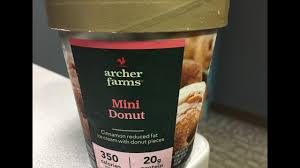 110 calories, nutrition grade (b minus), problematic ingredients, and more. Archer Farms Mini Donut Protein Ice Cream Review Target Youtube