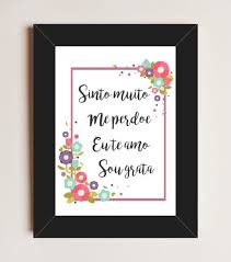 Hooponopono Sinto Muito Me Perdoe Eu Te Amo Sou Grata Quadro Decorativo Hooponopono Ho Oponopono Hoponopono Moldura Preta Sinto Muito Me Perdoe Te Amo Sou Gra Quadros Frases De Incentivo Afirmacoes Diarias
