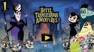 ¡bienvenida al espeluznante hogar de los monstruos! Hotel Transylvania Adventures 1 Probando El Juego Gameplay Espanol Youtube