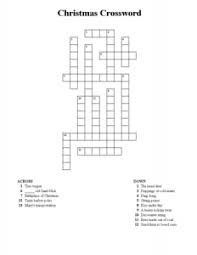 Smart, easy and fun crossword puzzles to get your day started with a smile. Christmas Crossword Freeology