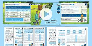 1 hr → 3600 s. White Rose Maths Compatible Year 4 Hours Minutes And Seconds