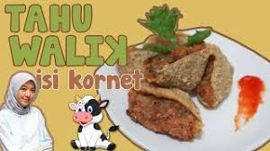 Daging dalam bentuk cacahan ini banyak dimasak menjadi aneka kornet merupakan olahan daging yang memiliki nilai gizi dan protein yang tinggi. Tahu Walik Kornet Cemilan Mudah Murah Enak Youtube