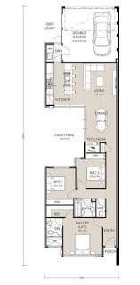 Design Units For Narrow East West Facing Block Google Search Cottage Floor Plans Narrow House Plans House Floor Plans