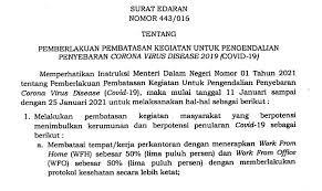 Surat edaran banyak diberikan oleh pimpinan kepada para anggota di suatu organisasi. Kebumen Beriman Bersih Indah Manfaat Aman Dan Nyaman